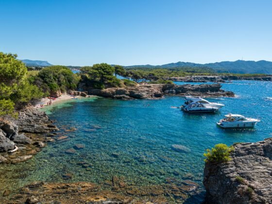 Beach in South of France