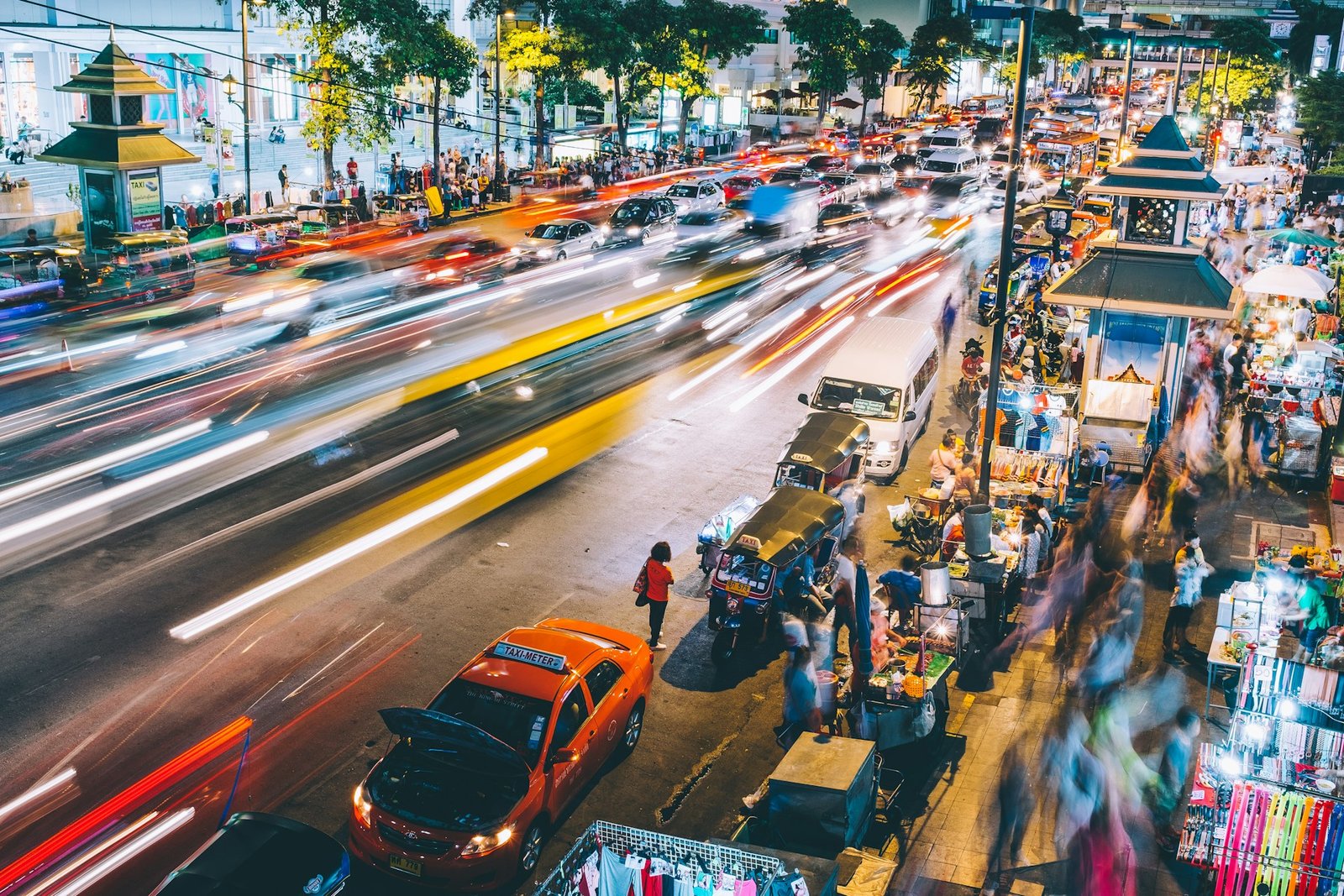 bangkok night scene