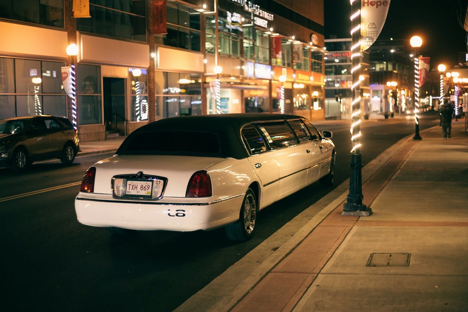 Hiring a limo