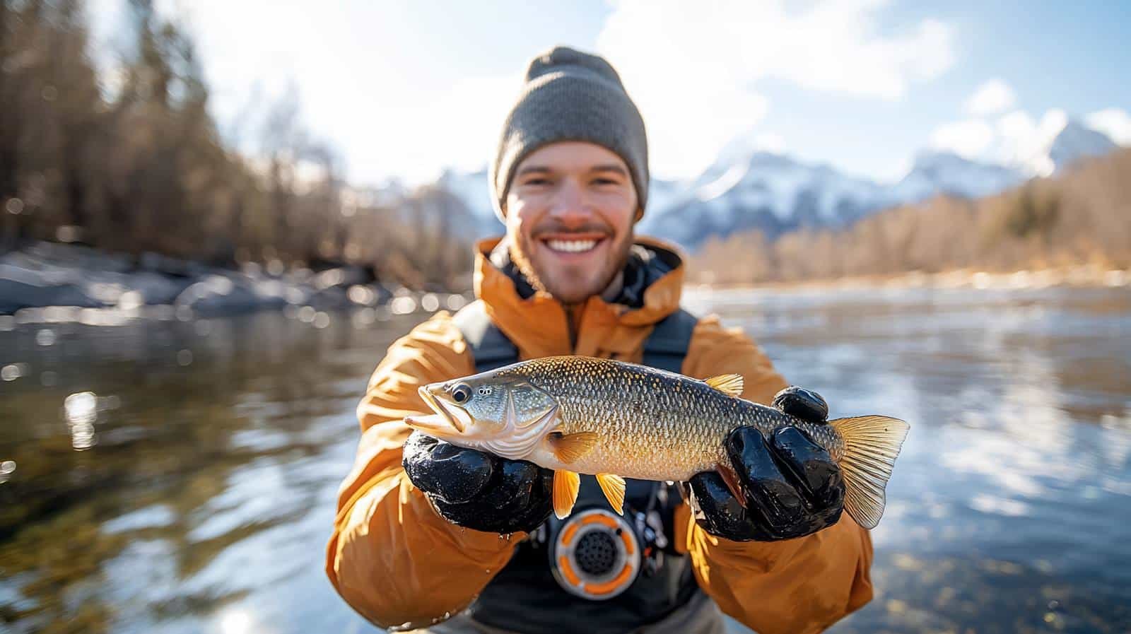 Luxury fishing lodge