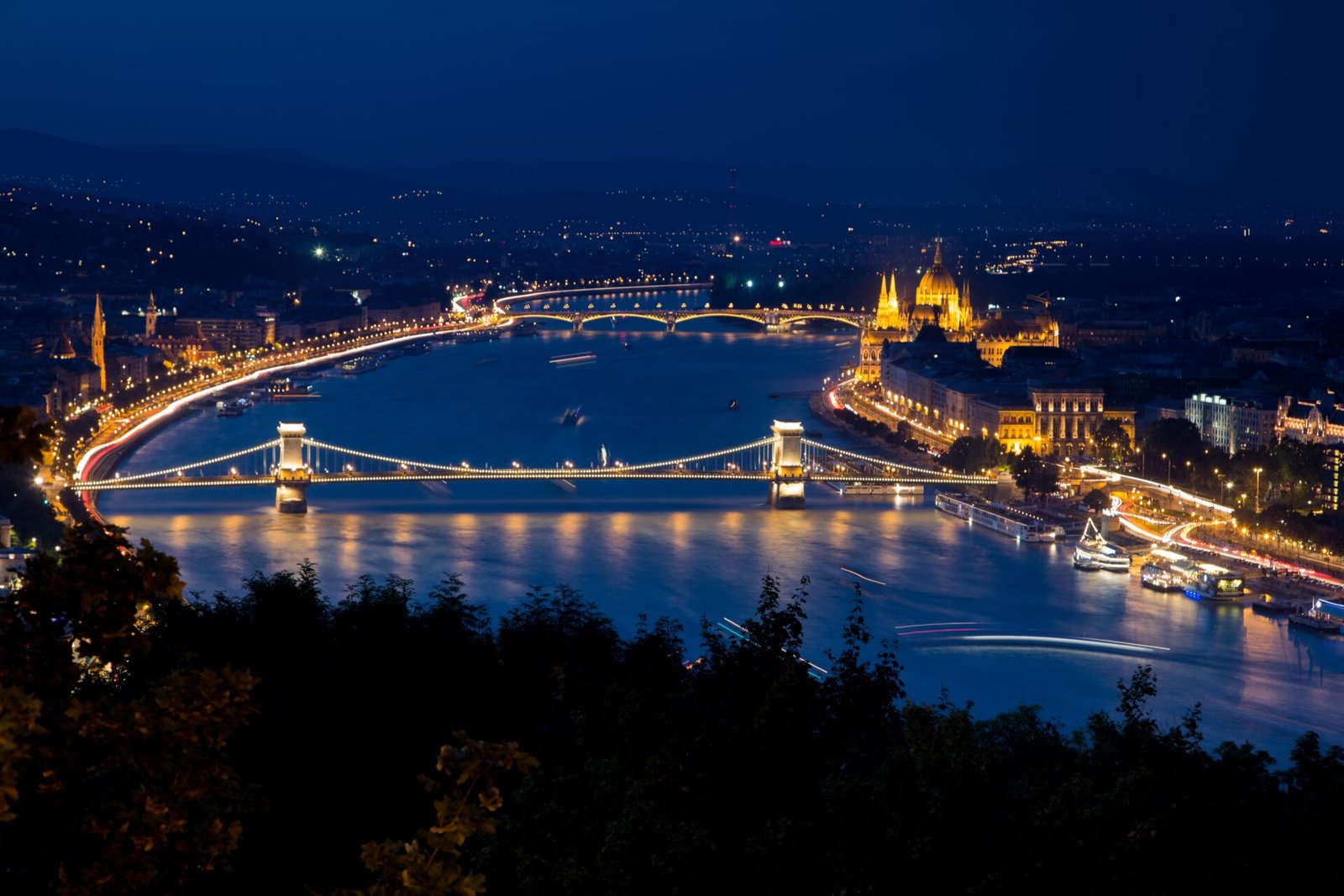 Buda Castle at night