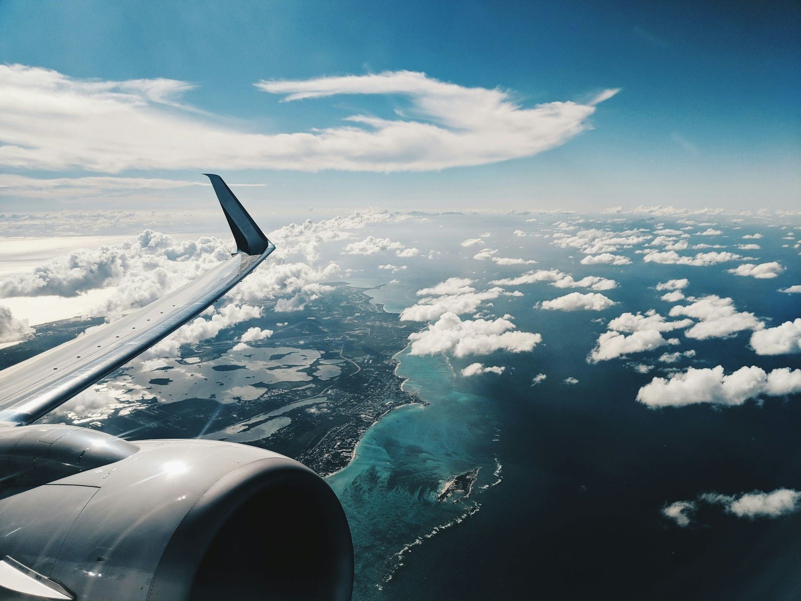 view from a plane