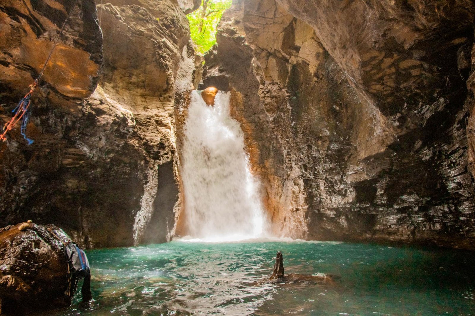 La Leona Waterfall