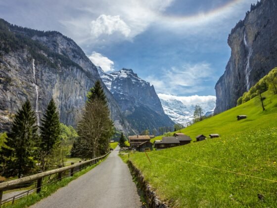 driving in alps