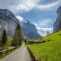 driving in alps