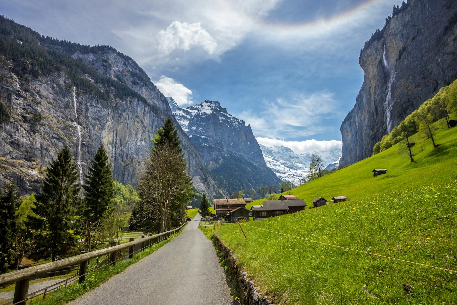 driving in alps