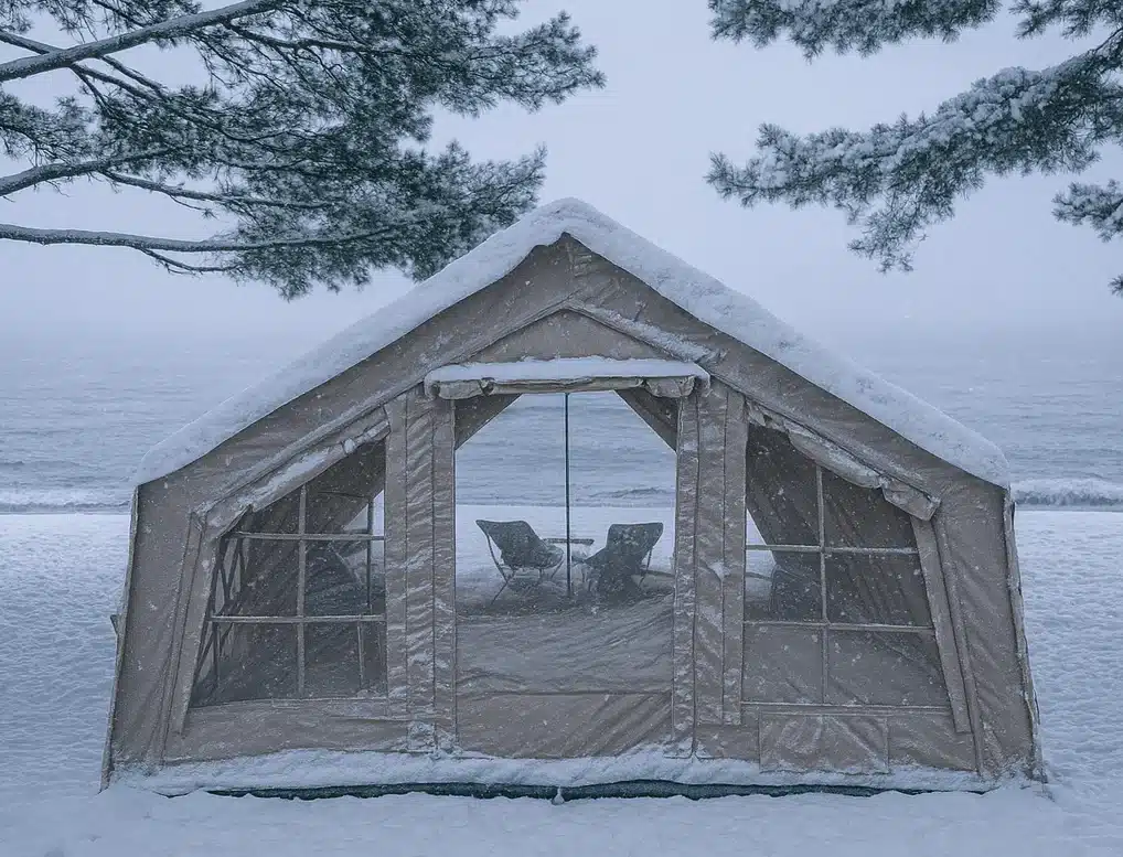 ice fishing tent