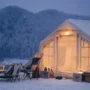 winter camping tent