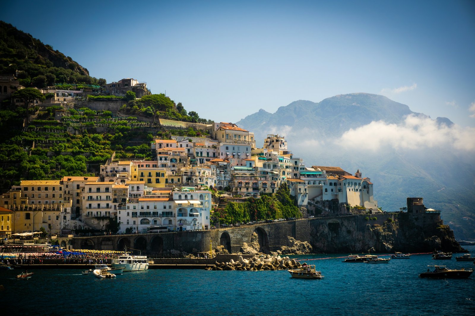 amalfi coast by vespa